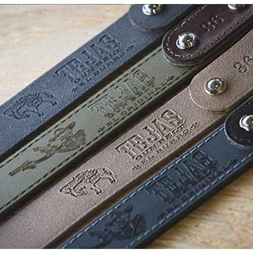 Magpul Tejas Gun Belt "El Original" 1.5 Inch Concealed Carry CCW Bullhide Leather and Reinforced Polymer Gun Belt