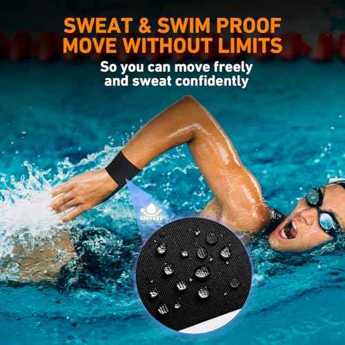 Precut Kinesiology Tape for Finger Valgus?12PCS Pain Relief Athletic Tape, Waterproof & Hypoallergenic Latex-Free, Elastic Breathable Long-Lasting Elbow Support Tape for Left(Black)