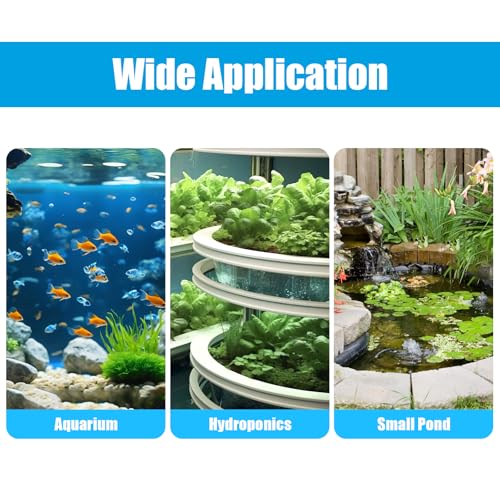 Aquarium Air Pump 300GPH for Fish Tanks & Hydroponic Systems