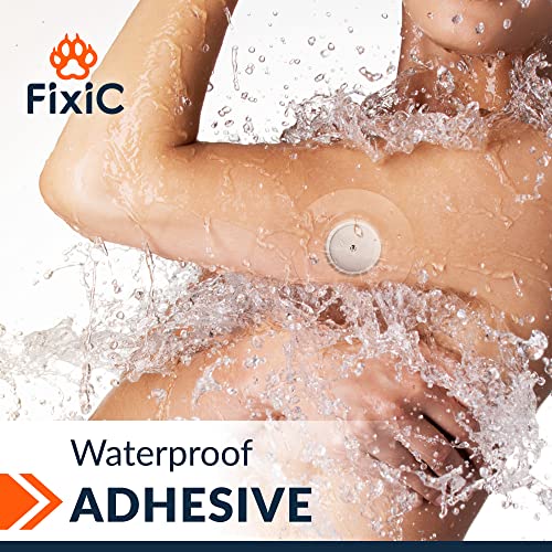 Transparent Waterproof Adhesive Patches for Libre Sensors - 25 Pack