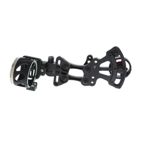 TruGlo Range Rover М4 4-Pin Highly-Visible Micro-Adjustable Archery Hunting Bow Sight - Adjustable Quiver Mount Included - Right-Handed