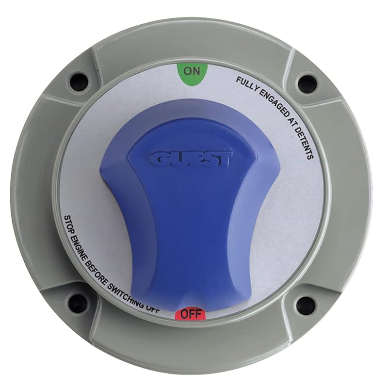 Guest Universal On/Off Switch Mount - 230A Continuous, 345A Momentary, 3/8" Lug, 5" x 2.75"