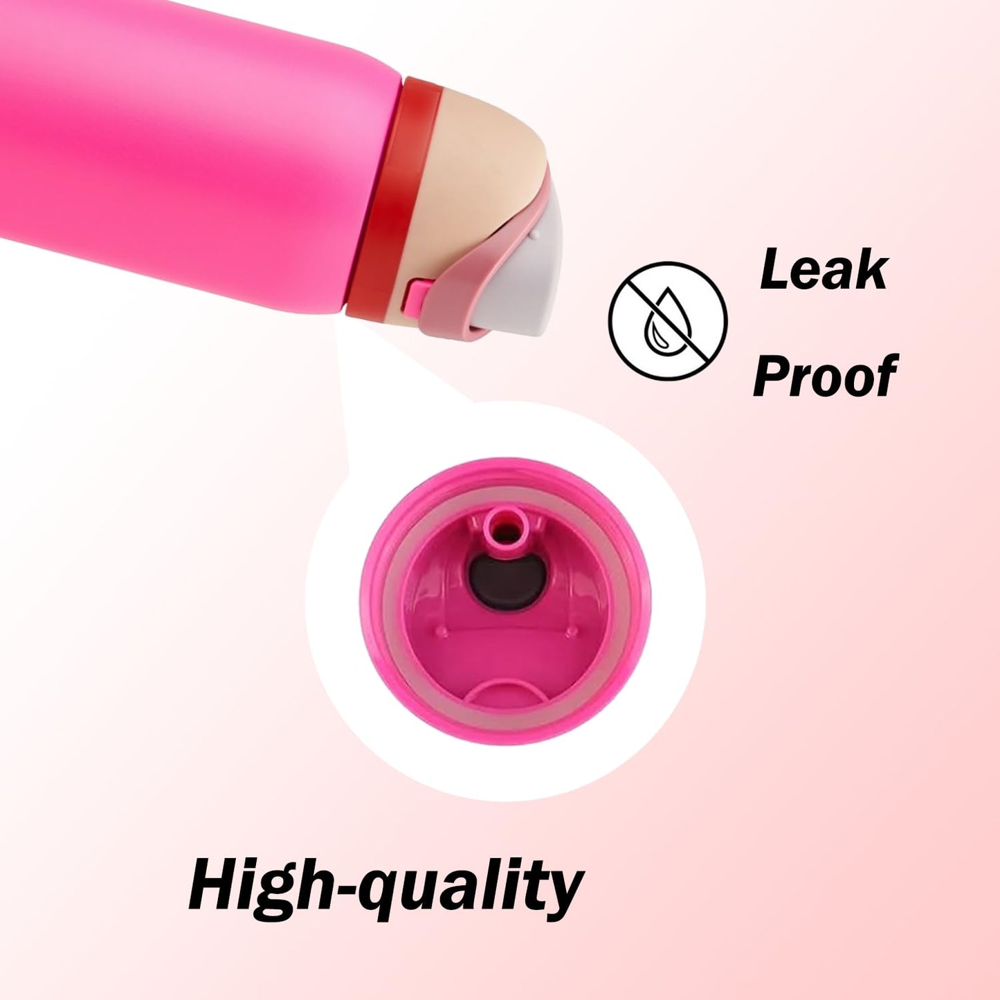 Peixiong 6 Pcs Replacement Gasket for Owala FreeSip 24oz 32oz, Silicone Sealing O Ring for Water Bottle Lid Compatible with Owala 19/24/32/40oz Leak Proof Silicone Seal Bottle Cap Stopper Part(Clear)