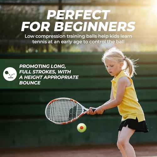 Tourna Orange Dot Low Compression Transition Tennis Balls