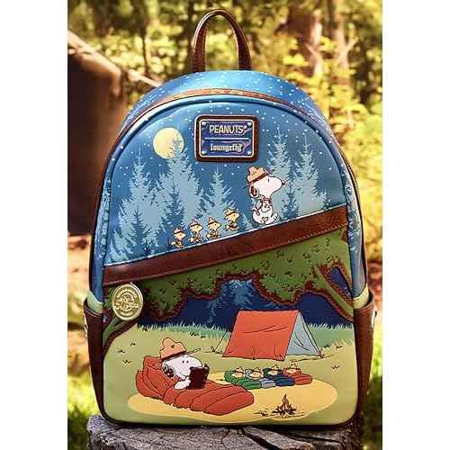 Loungefly Peanuts Beagle Scouts 50TH Anniversary MINI Backpack