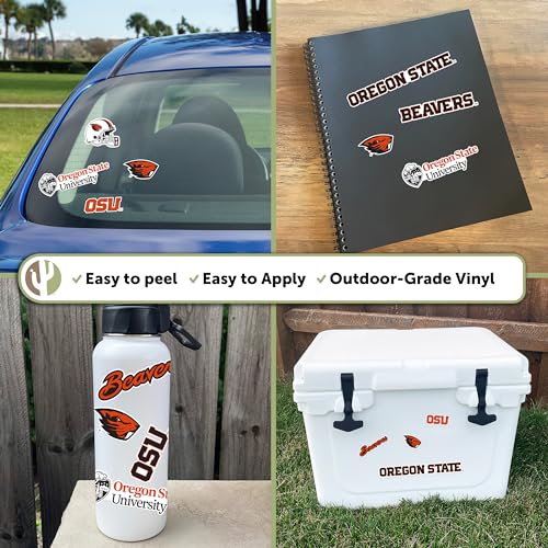 Oregon State Beavers Vinyl Sticker Decal - Campus Spirit for Laptops & Water Bottles