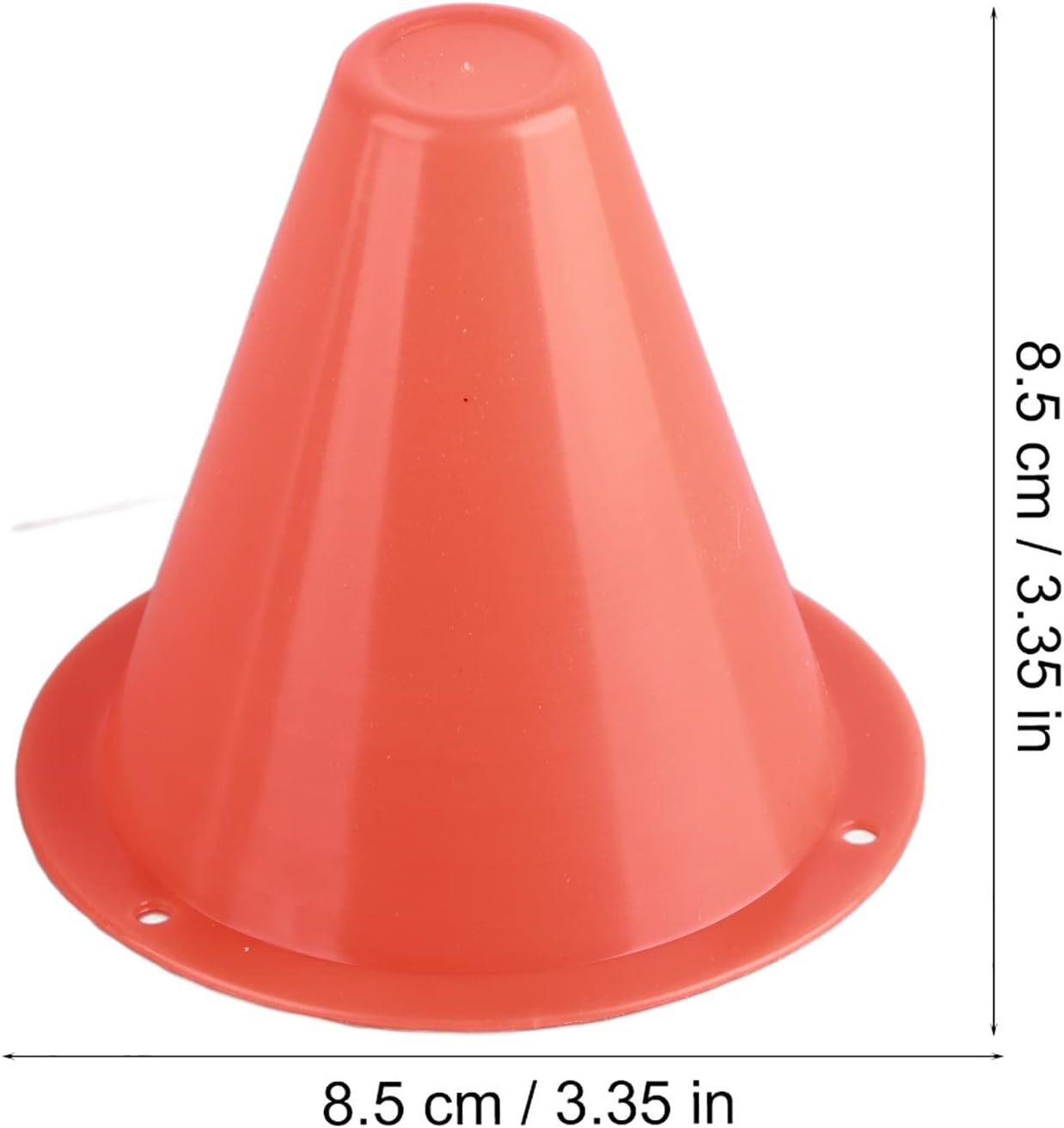 10-Pack Football Training Cones, Bracket Accessories, Obstacle Marking Set