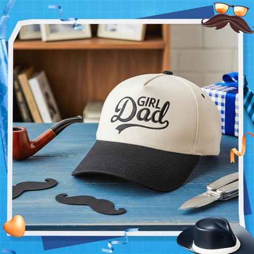 Girl Dad/Mother/Daddy/Bride Cotton Trucker Hats Two Tone Snapback Hat Trendy Fashion Baseball Cap for Women Men