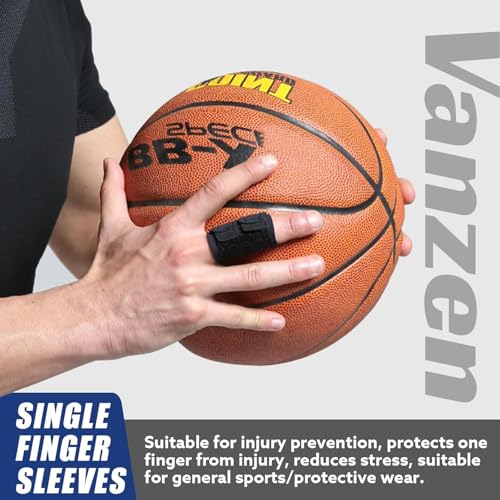 Medium Neoprene Finger Buddy Support Strap - No Metal Support, Single Finger