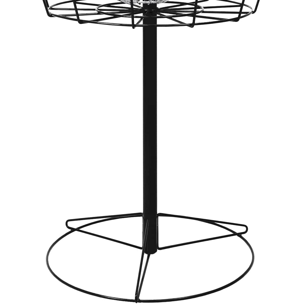 Remix Deluxe 24-Chain Practice Basket for Disc Golf - Black
