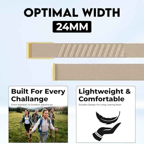 Ultra-soft Nylon Sport Band Compatible with WHOOP 5.0, One, Peak, and Life | Breathable, Durable & Secure Fit Strap | NOT for Gen 4