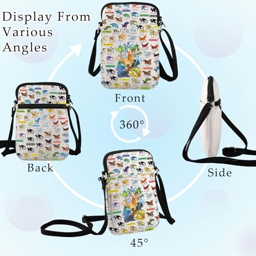 Reed Wings Fire Dragon Crossbody Bag - Darkstalker Legends Book Merch