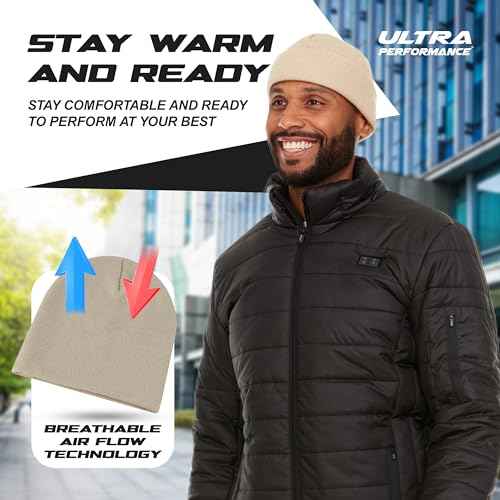 Ultra Performance 3 Pack Beanie Winter Hats for Men & Women Mens & Womens Skull Cap Beanies Hats