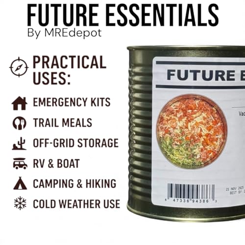 Future Essentials Mirepoix Soup Mix 7.5 oz - 25+ Year Shelf Life, Pack of 1
