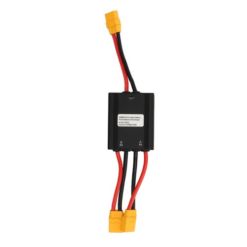 VGEBY Electric Dual Battery Connector Adapter, Interface Dual Battery ...