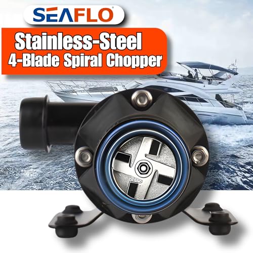 SEAFLO New Macerator Pump System 12V for RV Marine 01 Series Improved Motor