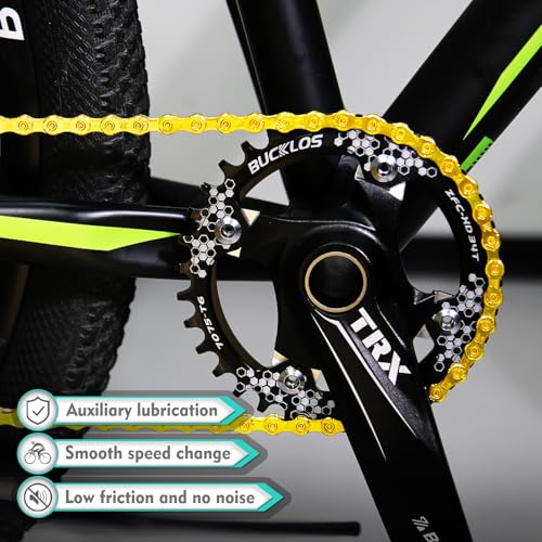 GOLD 8-Speed Bike Chain for Shimano SRAM Mountain City Folding Bikes