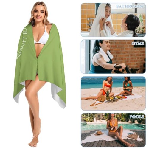 MyBienart Girls Trip Beach Towel 2025, Personzlized Beach Towels with Name for Kids Adults, Custom Girls Beach Trip Friendship Weekend Matching Gift for Women Friends Besties