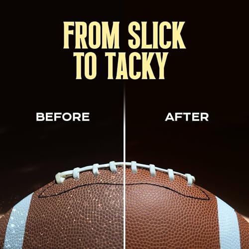 Football Prep Kit with Wax Bars & Brush for Leather Balls - Improve Grip & Tack