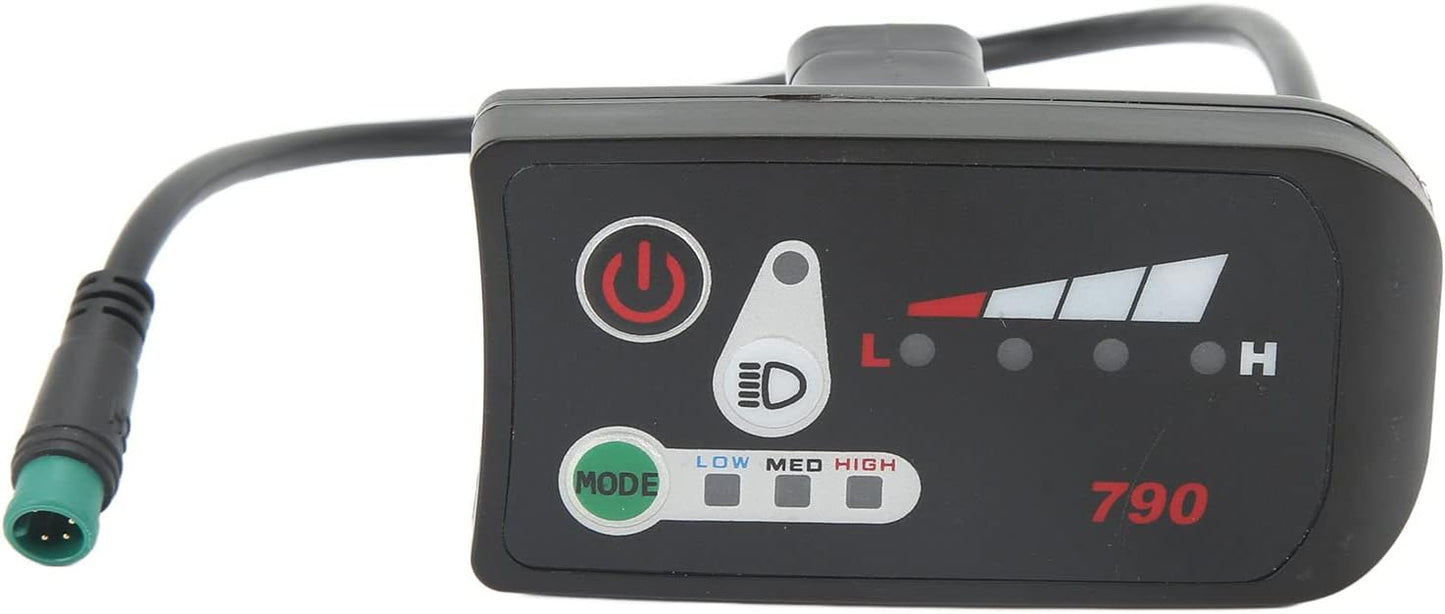 24V 36V 48V Electric bikes Led Display Control Panel , 790 Led Display For Electric bikes 810 Control Electric Bicycle(36V)