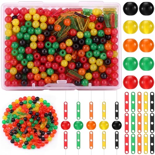 Multicolor Fishing Bobber Stops and Beads Set – 150 Pieces for Depth Control