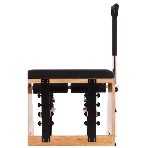REFORING Pilates Chair, W7 Maple Series Split-Pedal Stability Combo Chair Pro Equipment with Handles and Bungee Cords for Home and Studio Workouts