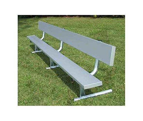Gared 21' Portable Benches with Back