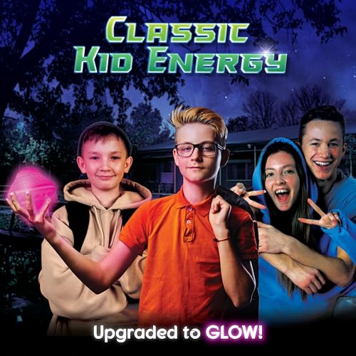 Glow in the Dark Kick the Can Outdoor Game for Kids Ages 4+ - Backyard & Camping Fun