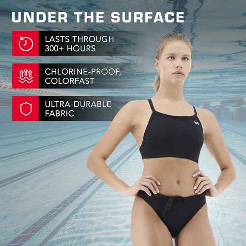 TYR Durafast One Diamondfit Bikini Swimsuit for Women - Athletic Training and Competition Swimwear Set - Resists Chlorine