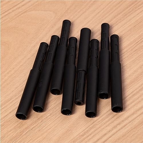 Golf Club Shaft Extension Kit - 8 Pcs 0.49 Inch Carbon Fiber Shaft Extensions for Irons, Putter, Driver