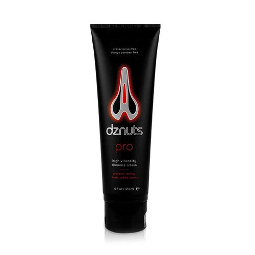 dznuts Men's Pro Chamois Cream, Anti -Chafing Cream for Saddle Sores, Chafing, Rubbing, Inner Thighs Friction for Cyclists, Runners, Triathletes - 1 Pack (4 Fl Oz Each)