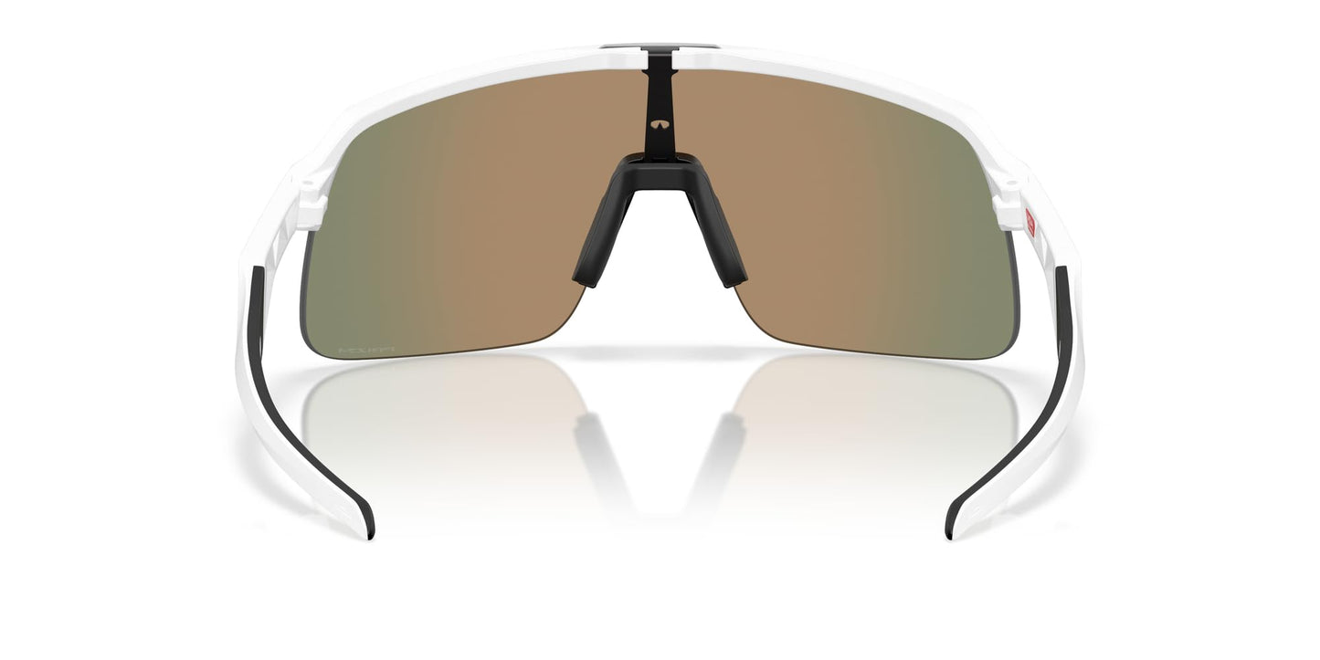 Oakley OO9496 Sutro Lite S Sunglasses, Matte White/Prizm Ruby, 34 mm