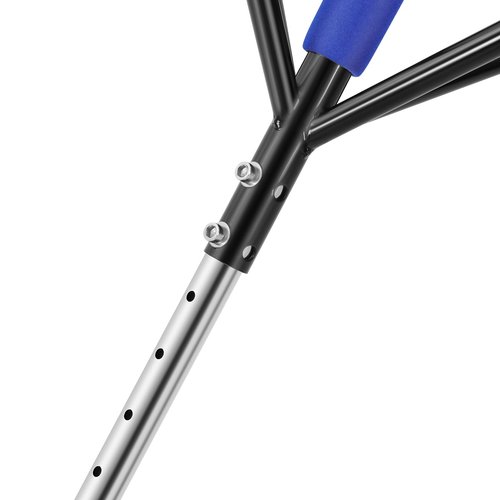 Gdrasuya10 2-in-1 Tennis Ball Picker Ball Hopper (80 Balls Capacity) Ball Collector Roller Retriever with Handle Adjustable Height No Bending Down Tennis Court Equipment/Accessory