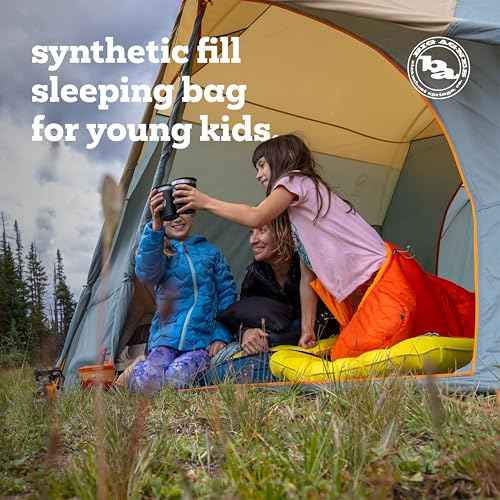 Big Agnes Kids & Youth Sleeping Bag ? Ultralight Cold Weather Backpacking & Camping, Kids, Juniors, Teens, 20 Degrees