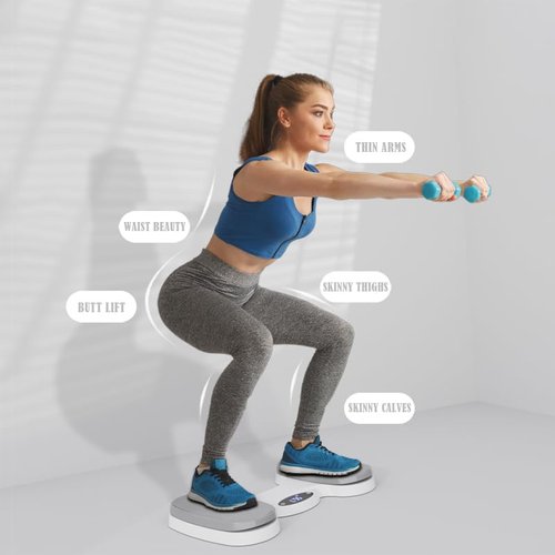KYTO Waist Twister Disc, Exercise Twist Boards with Weighing Scale and Counter Waist Twist Board for Exercise Balance Board Waist Twister for Women Belly Fat Body Shaping Fitness Twister Machine
