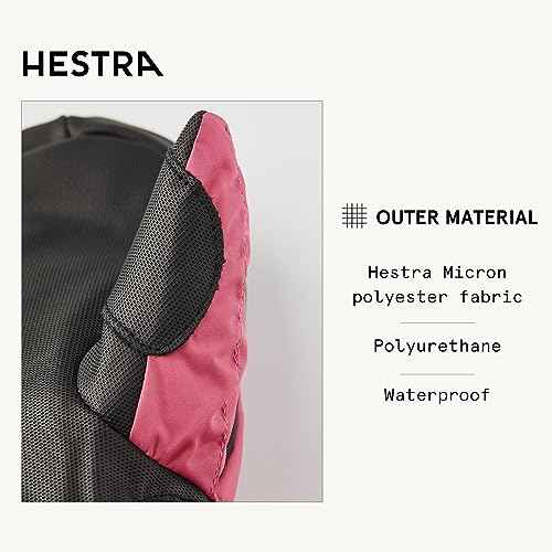 Hestra Gauntlet CZone Junior Mitt (Youth 4-13yrs) | Waterproof, Insulated Kids Snow Mittens for Winter, Skiing & Playing in The Snow