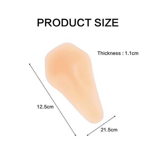 JHJEWH Silicone Knee Pads,Inner Wear Knee Brace,Skating Protective Gear,Self-Adhesive KneePad for Skiing Skating,Snowboarding, Ateboarding,Roller Skating,Rollerblading,Dancing