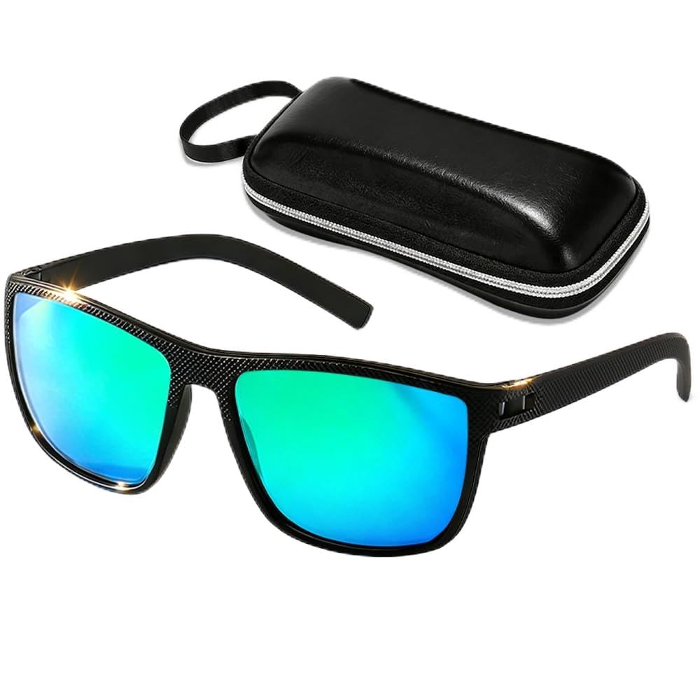 Pttlomlhj Professional Golf Sunglasses with Polarized UV400 Lenses,Lightweight Sunglasses with UV Protection for Golfer, Golf Sunglasses for Men and Women,Golf Accessories