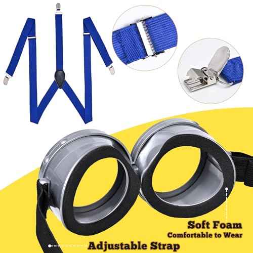 Halloween Costumes for Women Adult, Tutu Skirt/Banana Doll/Goggles/Beanie/Suspenders/Gloves, Funny Costume for Cosplay