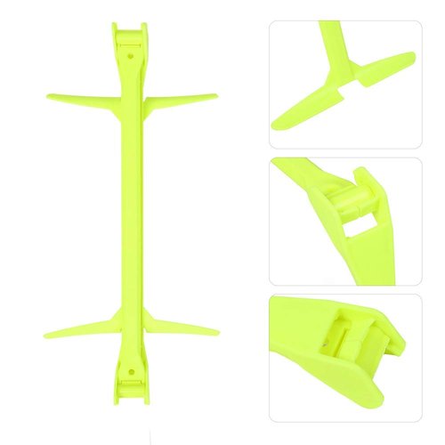 Akozon Speed Training Hurdles, 2pcs Football Soccer Aids Adjustable Multipurpose portable hurdle for Yellow Hurdle Set (2pcs)