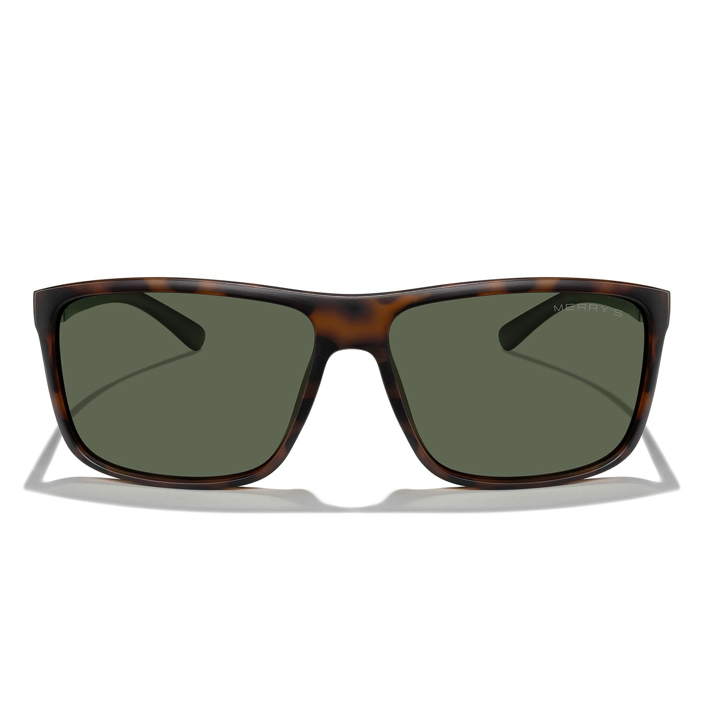 MERRY'S Rectangular Polarized Sports Sunglasses for Men Women Cycling Driving Fishing UV400 Protection S8225