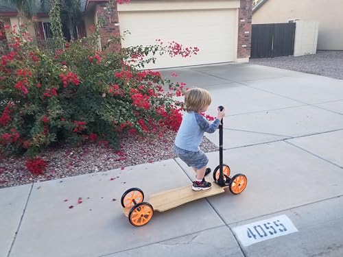 Removable Skateboard Handle for Balance Training and Learning