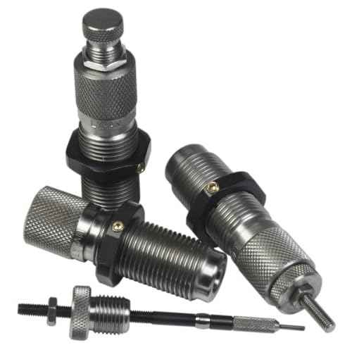 Lyman Rem Mag Carbide Deluxe Rifle 3 Die Set (7 -mm) Gray