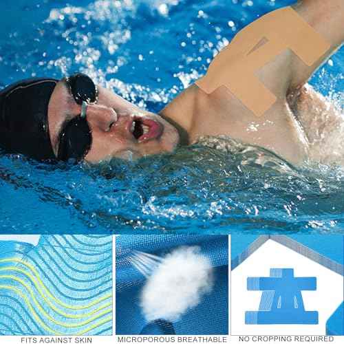 Kinesiology Tape for Shoulder Precut-16PCS,Shoulder Tape for Pain Relief-Waterproof and Breathable£¬Tape for Shoulder Support & Muscle