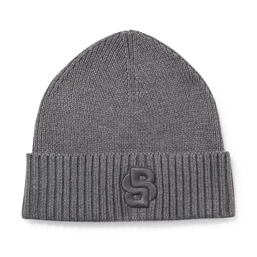 BOSS Men's Double B Logo Knit Hat