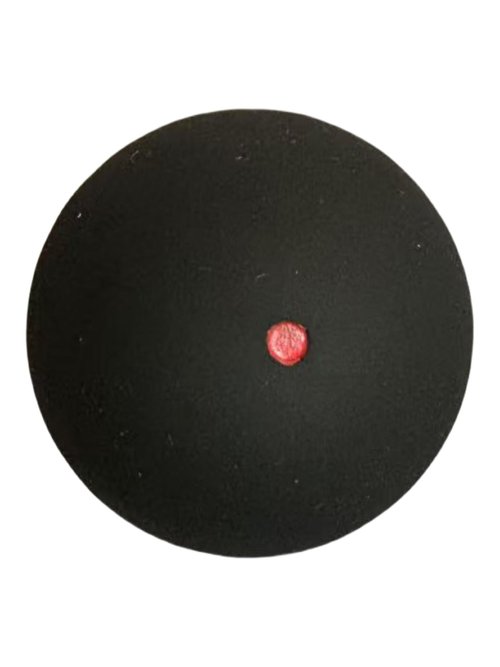 VisnzvLux 3 Pieces Black with Red Dot Squash Ball Custom Logo Professional high Elasticity Resistant to Play for Training and Practice