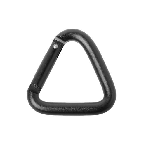 Carabiner Clip Triangular Climbing Buckle Aluminum Alloy Heavy Duty Locking Hook for Camping Fishing Hiking Traveling