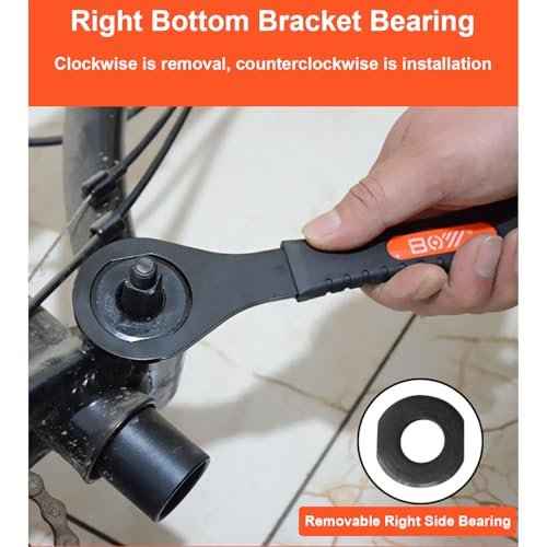36mm Box End Wrench for Removing Vintage Bicycle Bottom Brackets Cups