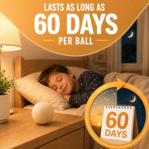 Mosquito Repellent Balls Indoor & Outdoor, 8 Pack - Last Up to 2 Months