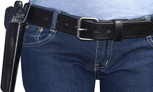 Brown Leather Concealed Carry Gun Belt - Full Grain Cowhide, Size 38